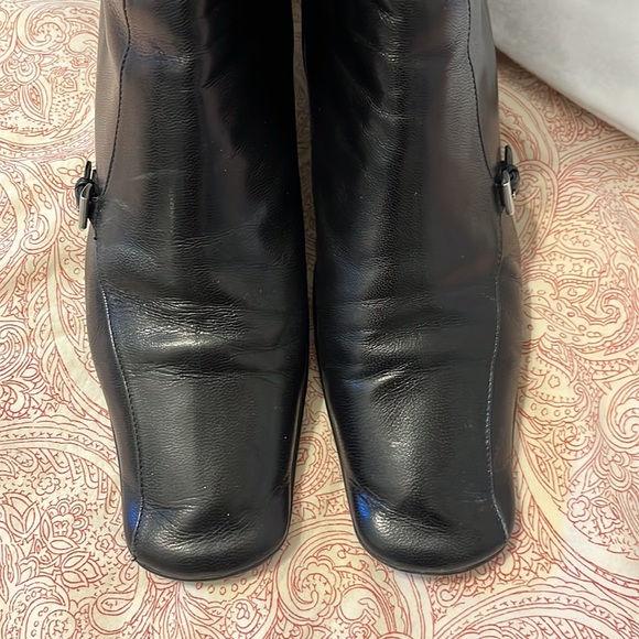 Prada black short zip up boots size Italian 40 - Picture 4 of 10
